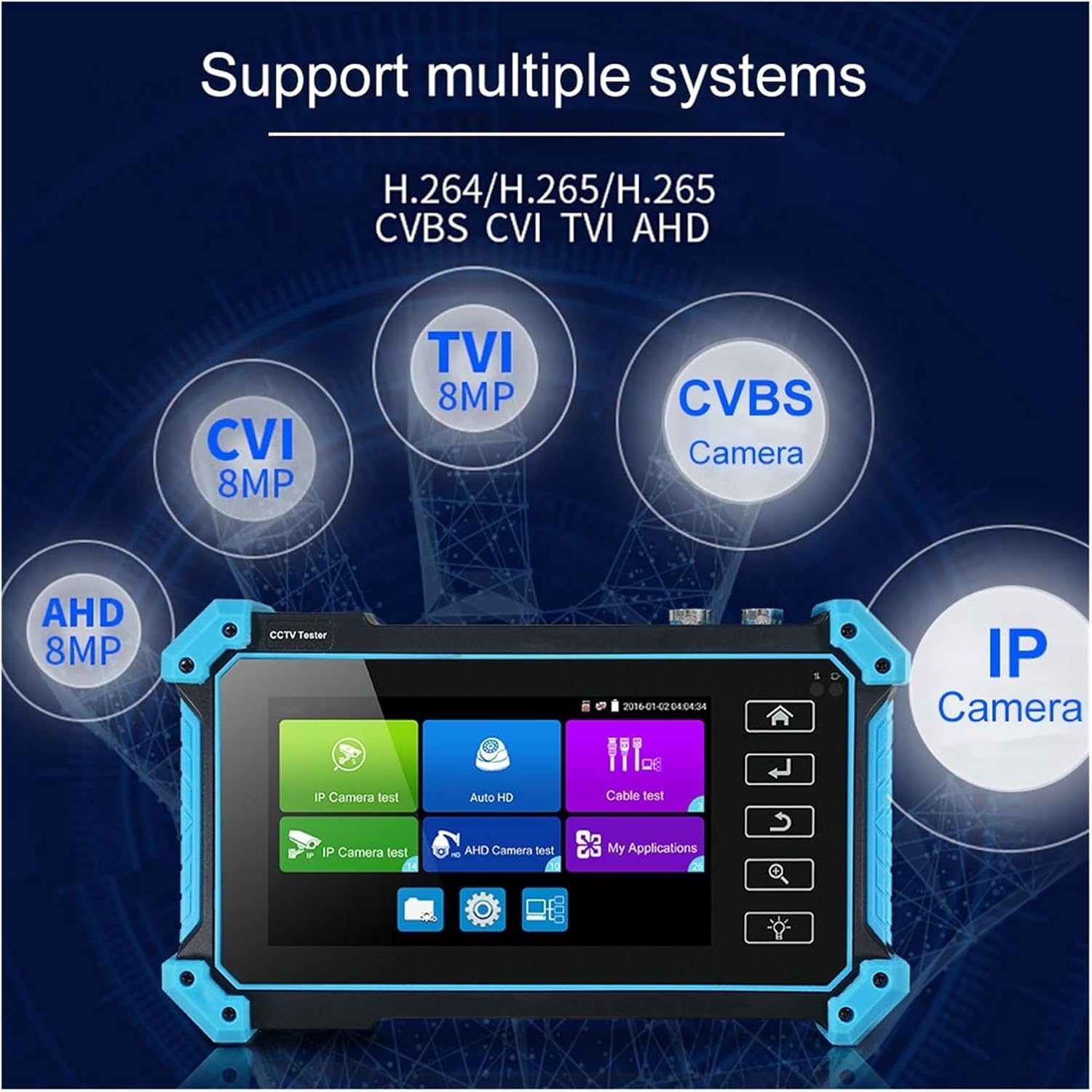 出品テスト CCTV テスター Ipc 5100c Plus CCTV テスター モニター テスター CCTV